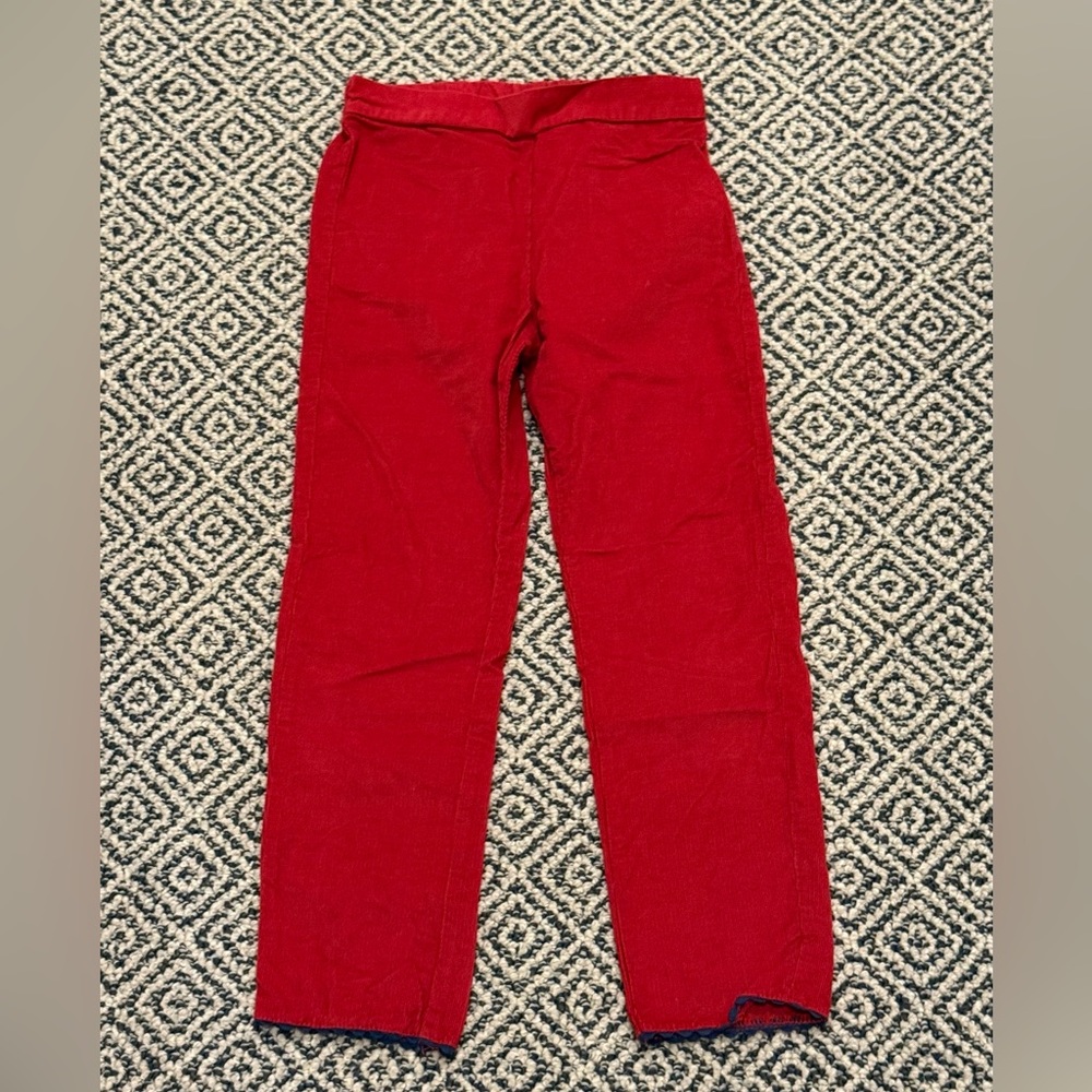 🎉 EUC 🎉 Bella Bliss Sz 6 Red Corduroy Pants